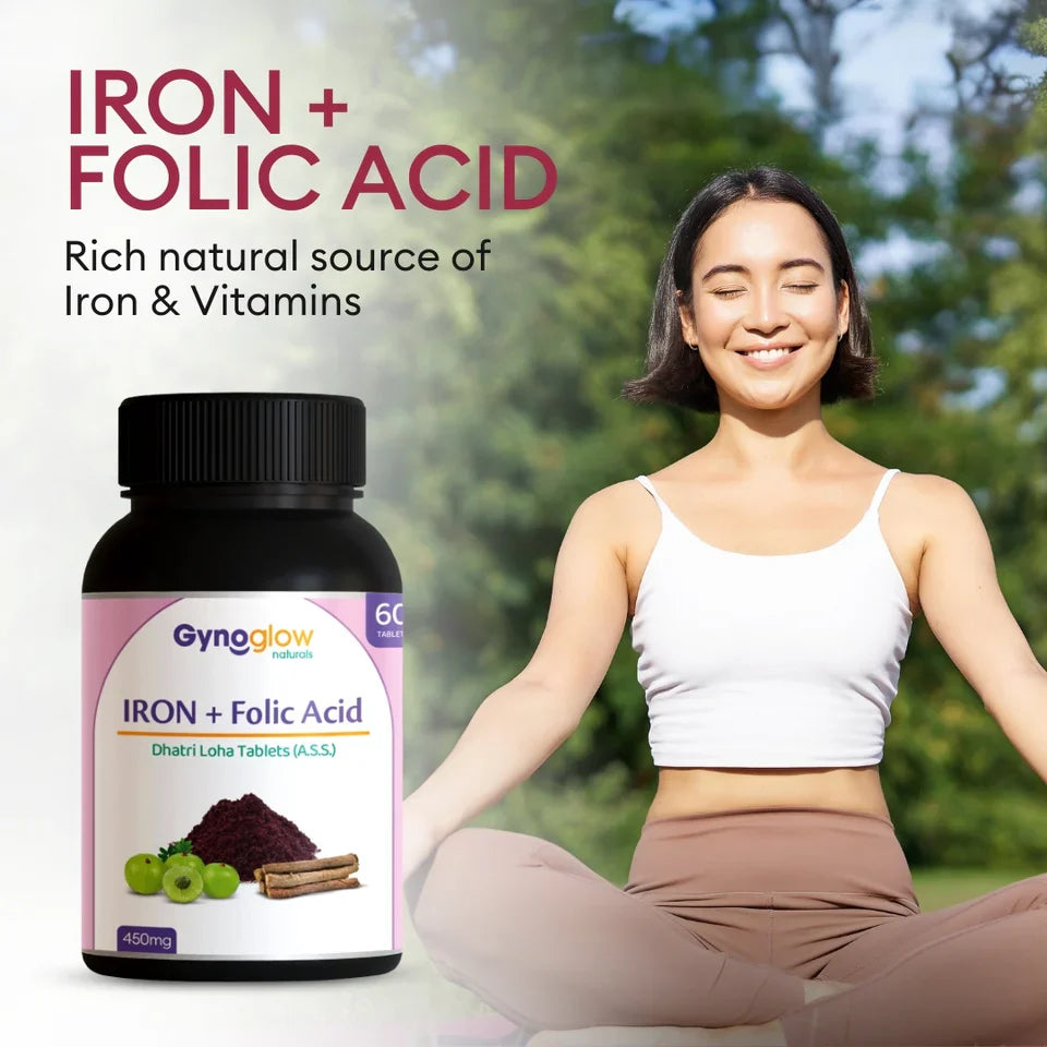 Iron + Folic Acid: The Power Duo for Healthy Blood, Energy & Pregnancy Support